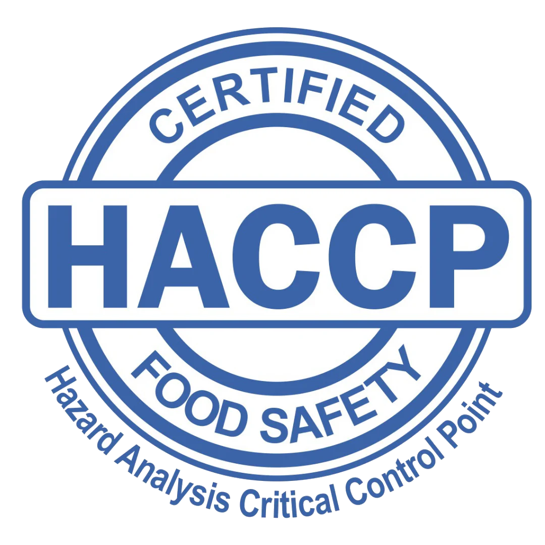 HACCP Certified